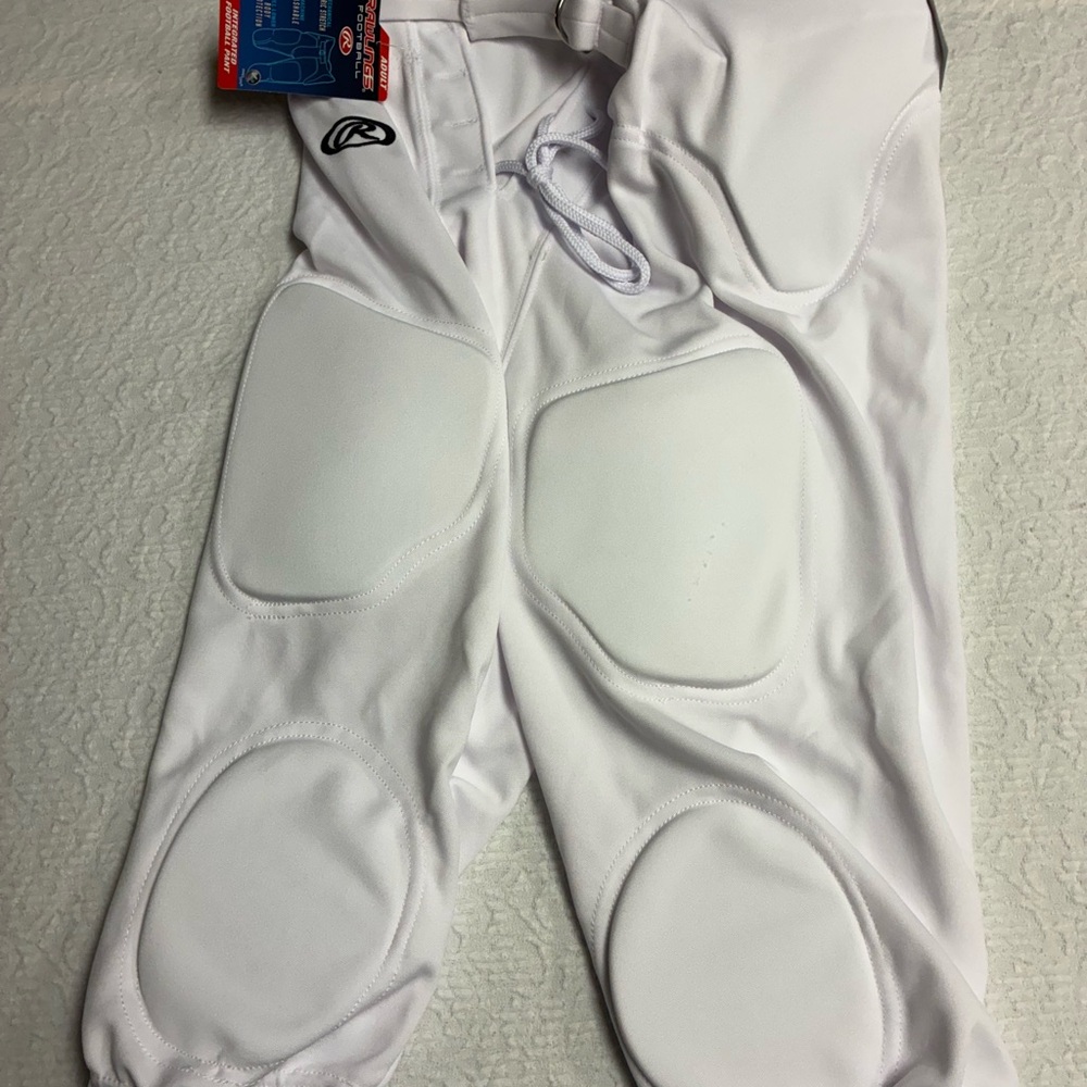 Rawlings White Integrated Padded Football Pants Men’s Size XL
